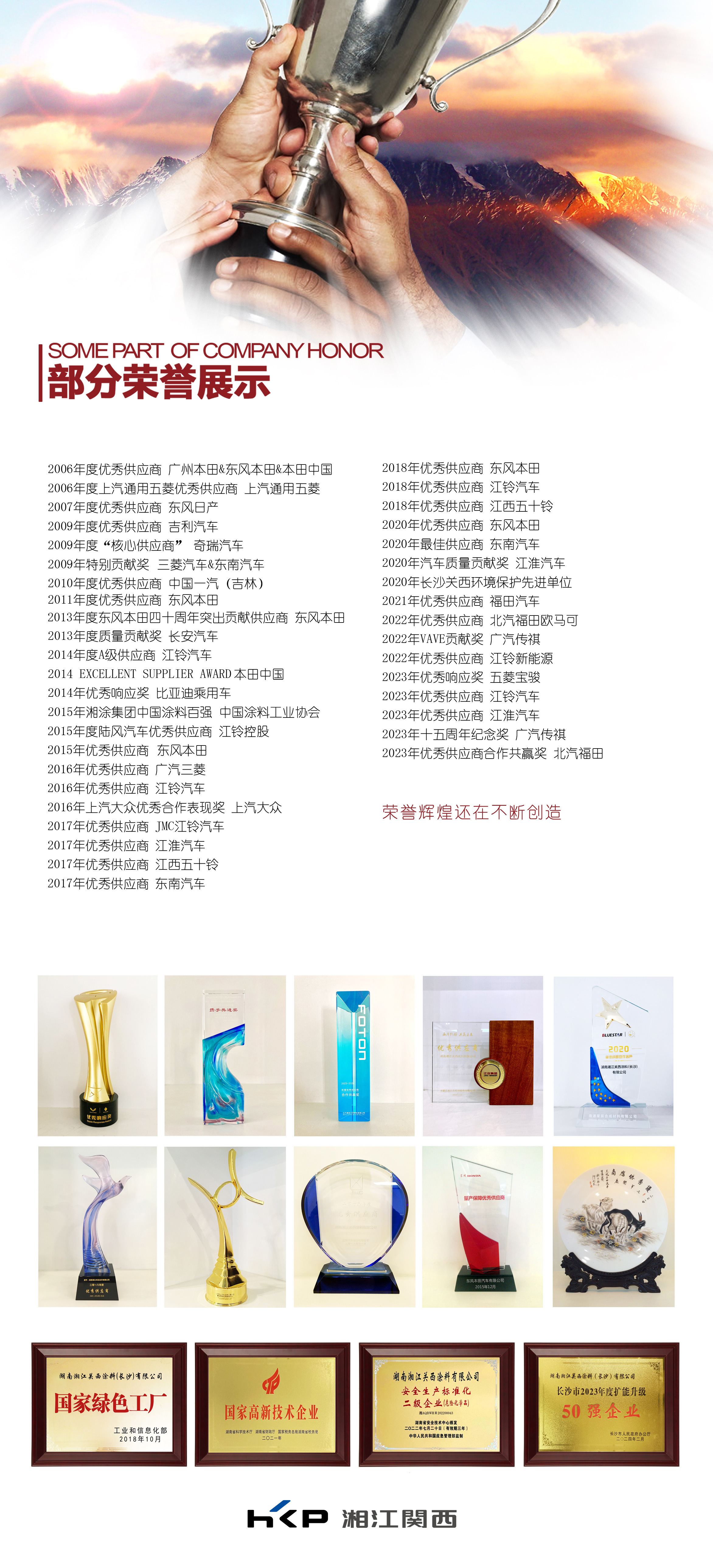 荣誉