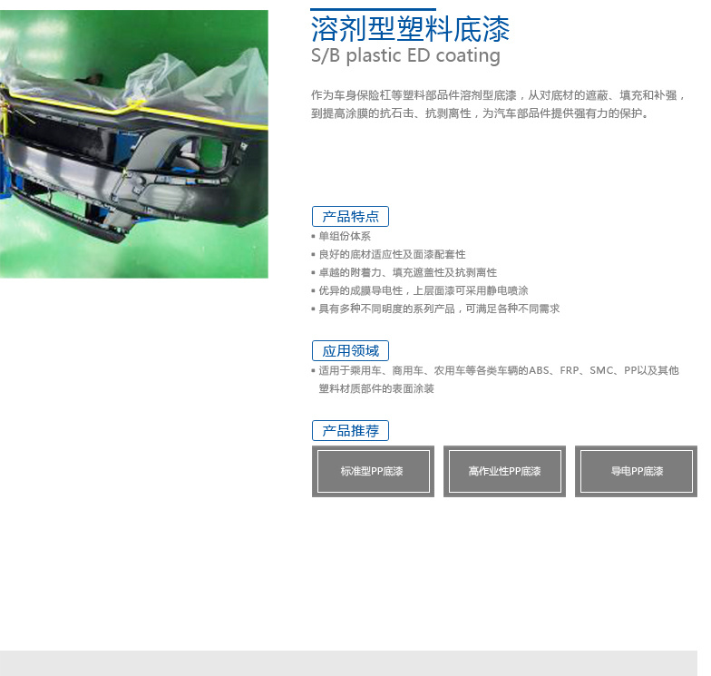 溶剂型塑料底漆